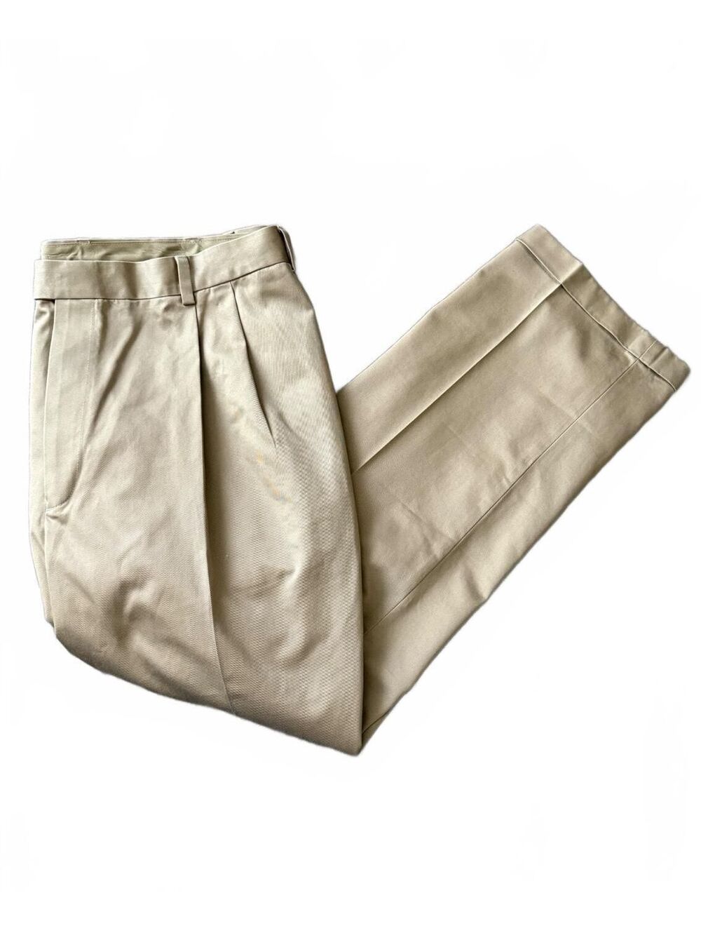 Jos. A. Bank NEW Travelers Collection Men's Pants Size 44x30 Cotton Twill Khaki